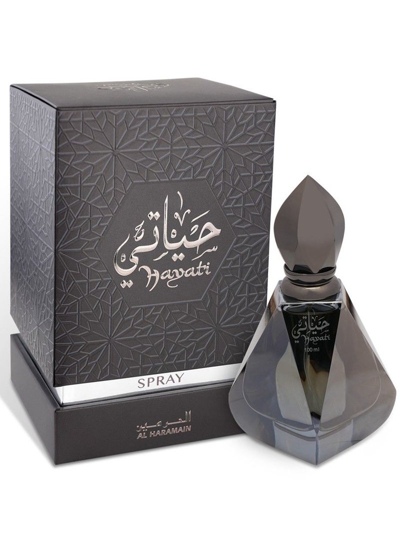 الحرمين حياتي عطر أو دو بارفان 100 مل | عطر زهري شرقي للجنسين | عطر عربي فاخر وثابت - Image 1